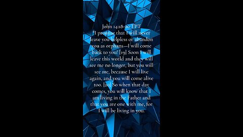 God will never leave us