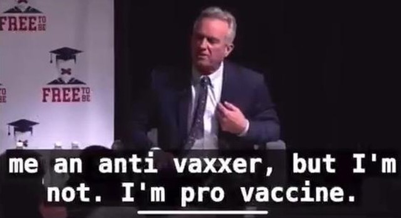 RFKjr. Completely Pro Nano tech Poisonous Vaccines