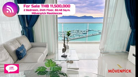 Mövenpick Residences (White Sand Beach) Na Jomtien, Thailand, THB 11,500,000, 2 Bedroom FOR SALE