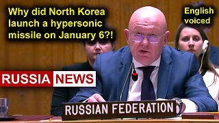 Why did North Korea launch a hypersonic missile on January 6?!