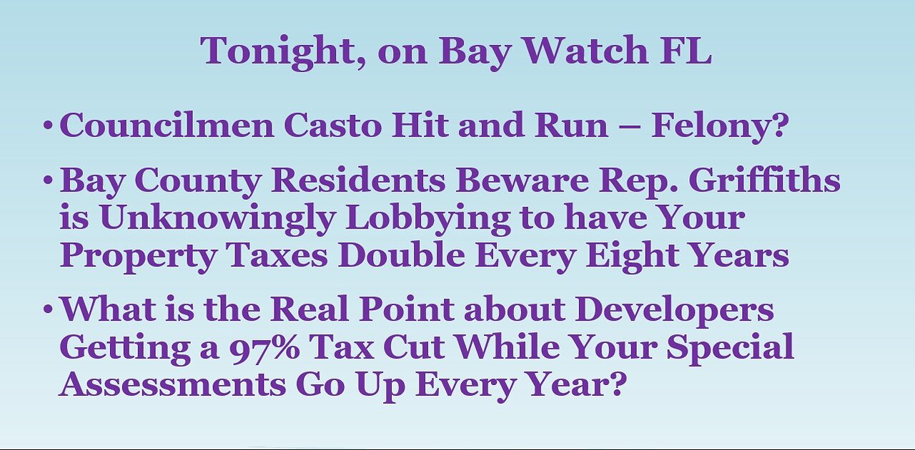 Bay Watch FL -Episode 5