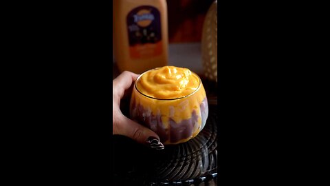Halloween Protein Dessert 🎃 | Creamsicle Protein Mousse with TruMoo Hocus Pocus Milk 🧡✨