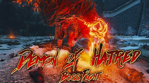 The Thirteenth Boss of the playthrough | Demon of Hatred | Sekiro: Shadows Die Twice