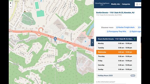 Dunkin Donuts-Baskin Robbins- 1161 State Rt 23, Kinnelon, NJ 1161 State Rt 23, Kinnelon, NJ 07405