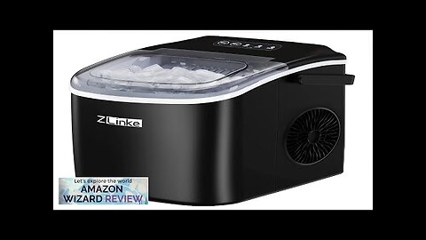 Countertop Ice Maker Ice Maker Machine 6 Mins 9 Bullet Ice 26.5lbs/24Hrs Review