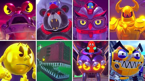 Pac-Man World 2 Re-Pac - All Secret Bosses + True Final Boss