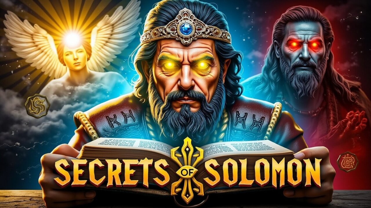 📜 The Dark Secrets of Solomon: The Hidden Face of the Wisest King in the Bible! 👑🔥