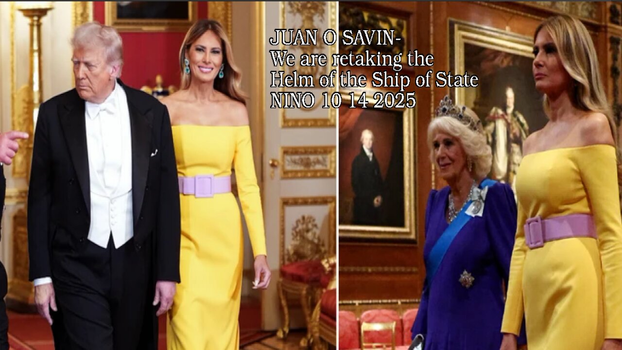 JUAN O SAVIN- We are retaking the Helm of the Ship of State- NINO 10 14 2025
