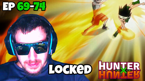 Gon is LOCKED IN | Hunter x Hunter Episodes 69, 70, 71, 72, 73 & 74 (REACTION)