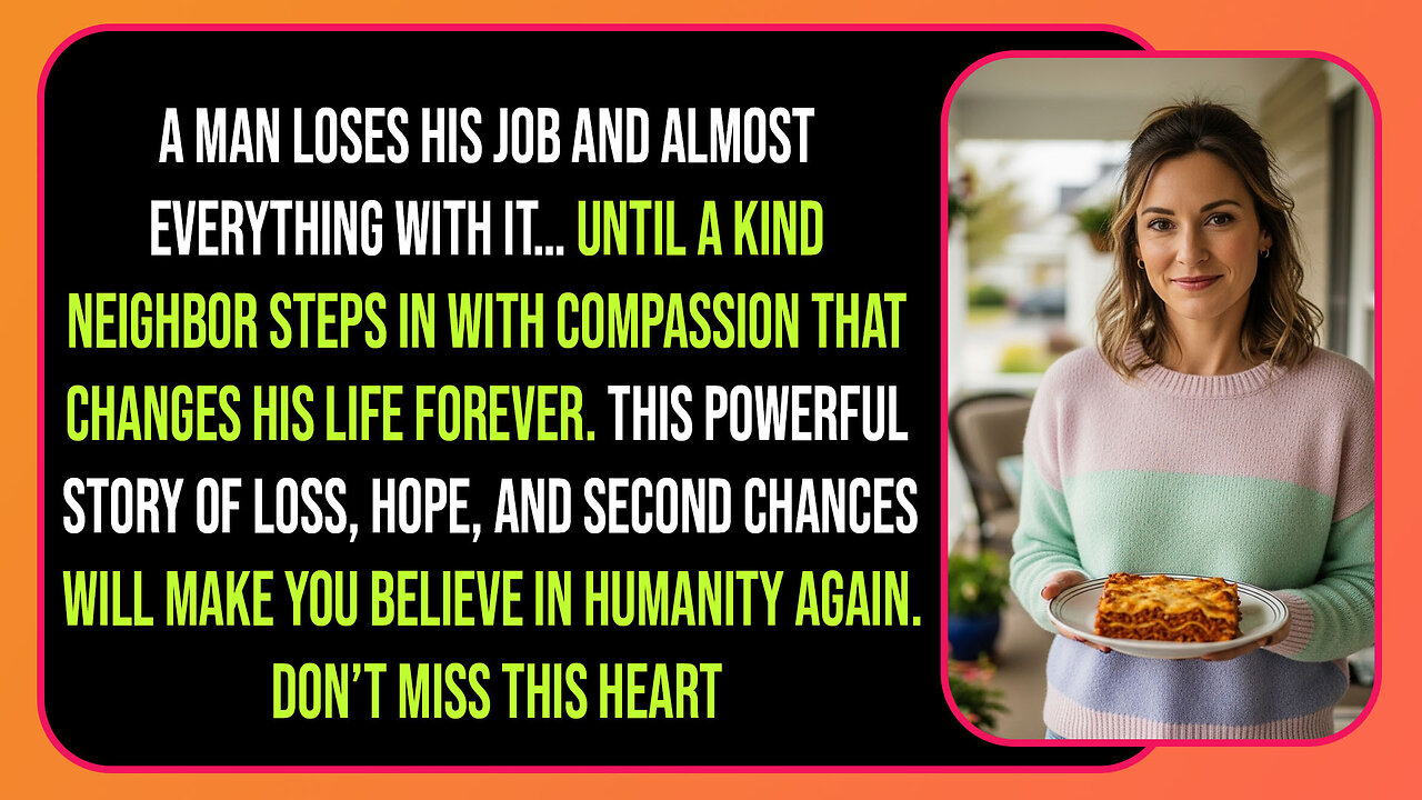 Helping a Man Who Lost His Job-Help Story Inspired Story