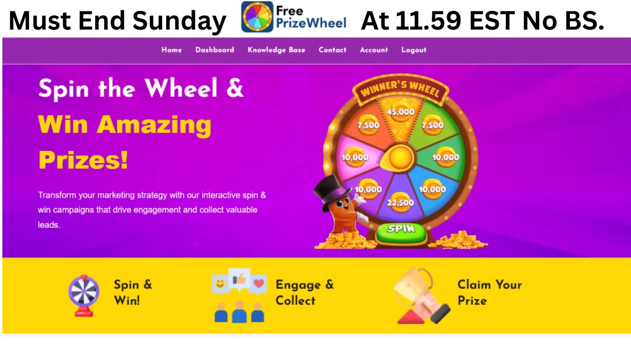 Turn website visitors into leads with interactive prize wheels!