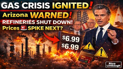 🚨 GAS CHAOS California Sparks Fuel Crisis After Arizona Warning IGNORED | Rico Limbaugh