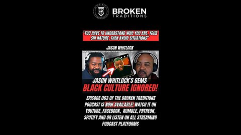 “You Have To Understand Who You Are, Your Sin Nature.Then Avoid Situations” - Jason Whitlock