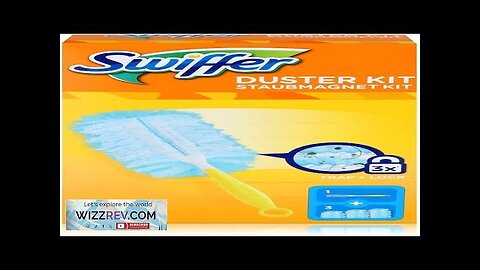 Swiffer Microfibre dust Cleaner Set 1 Handle and 3 Replacement Pads (Pack Review