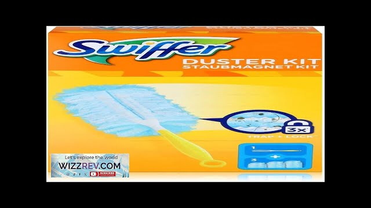 Swiffer Microfibre dust Cleaner Set 1 Handle and 3 Replacement Pads (Pack Review