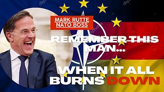 Germany should remember this man known as mark Rutte -- when it all burns down...!