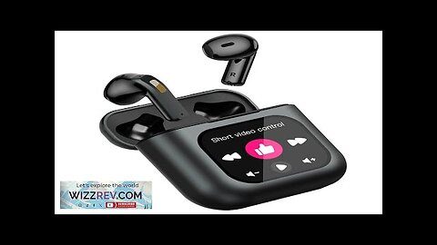 K1 TWS bluetooth Earphone LCD Touch Screen Earbuds 8G Memory ENC HD Review