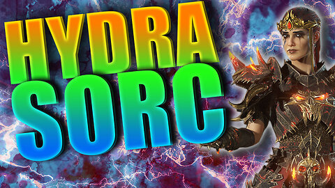 🔴 Hydra Sorc Endgame Gameplay P195+ | Season 7 Diablo 4