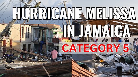 Hurricane Melissa Category 5 Devastates Jamaica 🇯🇲🌀🌪