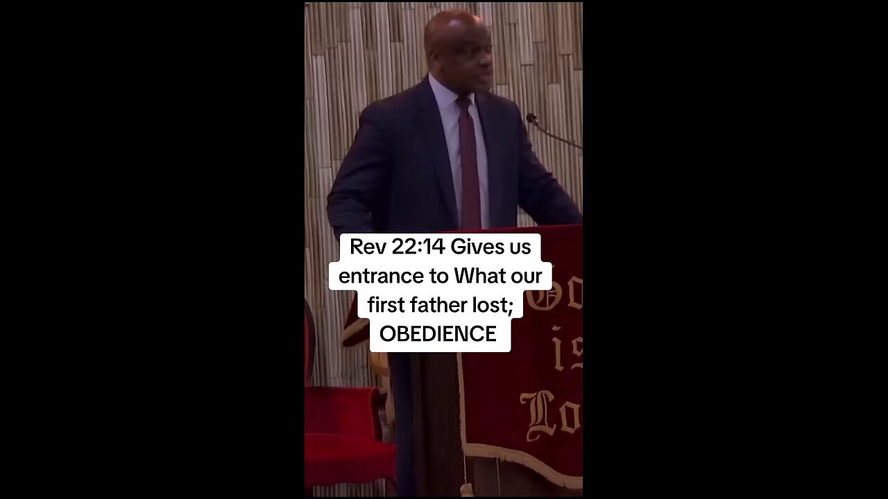 Entrance to eternity is Obedience!