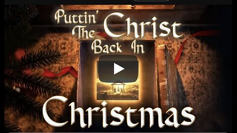 Puttin' the Christ Back in Christmas (Lyric Video)