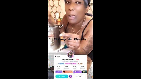 This lady is cleaning chitterlings.