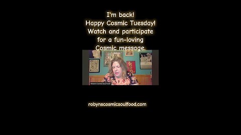 Happy Cosmic Tuesday 🤩