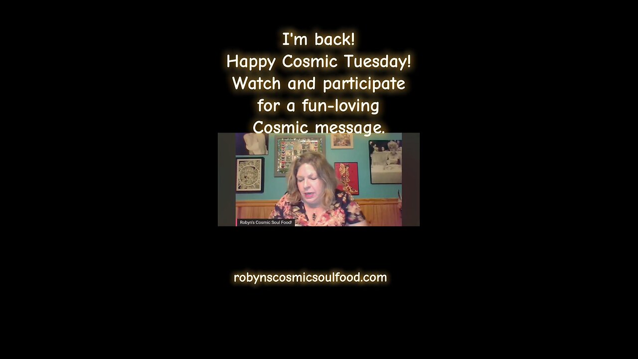 Happy Cosmic Tuesday 🤩