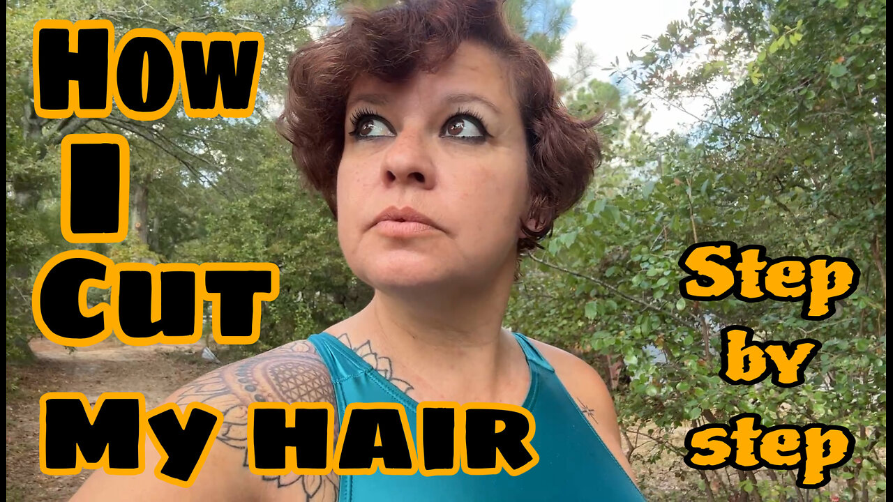 How I cut my own hair (Pixie cut)