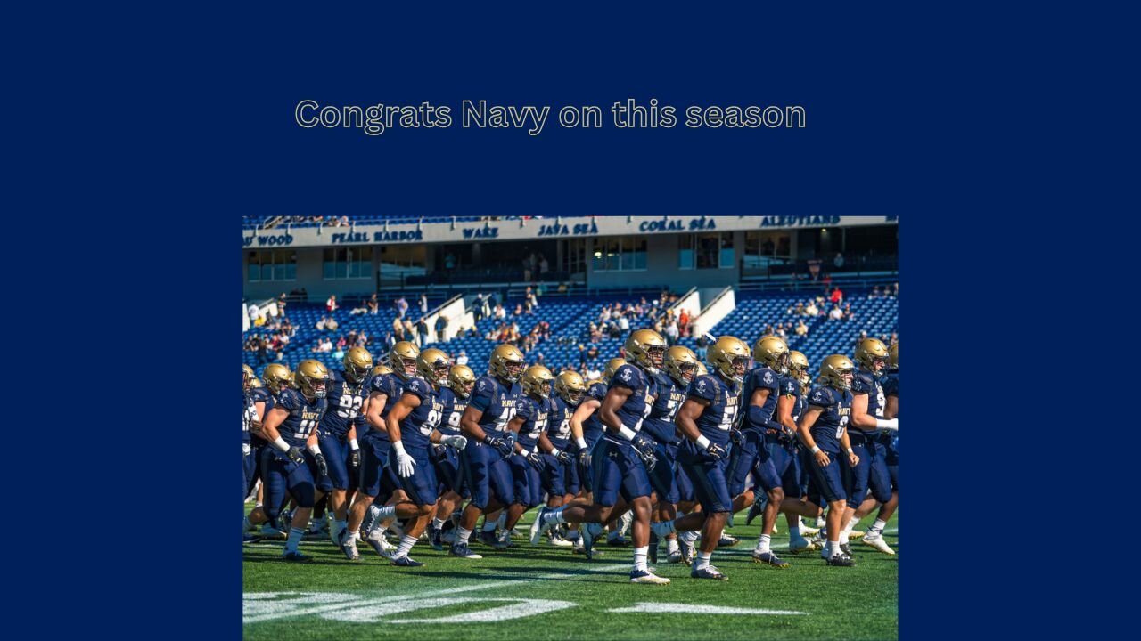 A look at Navy's season and congrats on the bowl win