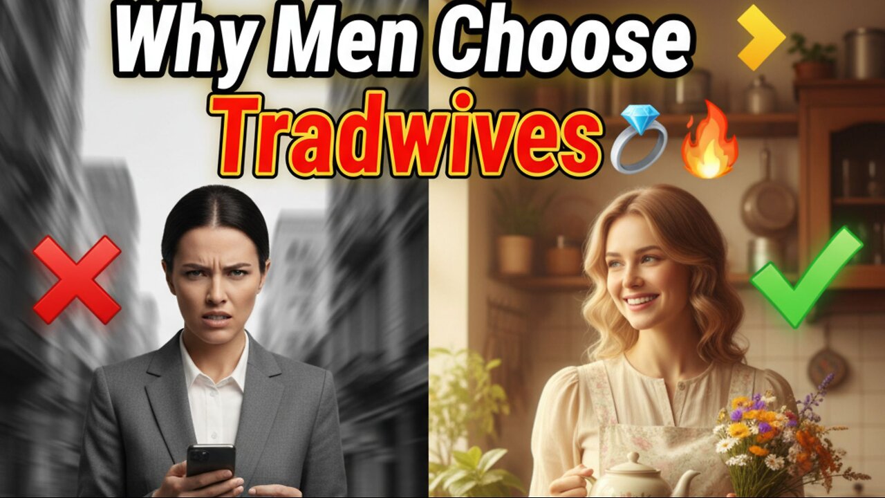 Why More Men Choose Tradwives Over Modern Women The Truth No One Talks About | United States Secrets