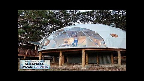 Trade Show Tent 8m diameter igloo geodesic dome steel structure camping tent Review