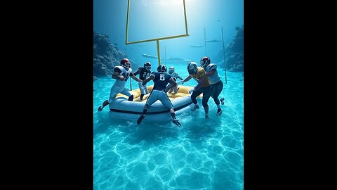 Football Stadium Flooded Game Played Underwater ! Fantasy Football Game Comedy Sports Podcast