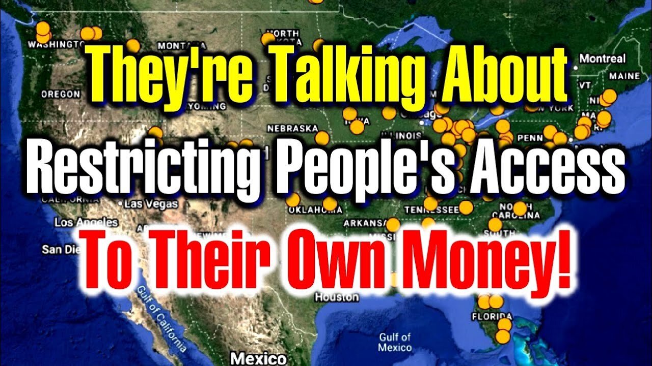 Law to Restrict Access to Your Money?!