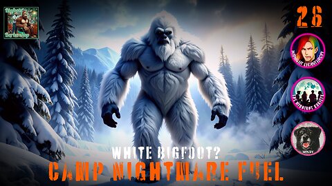 White Bigfoot? FT Mr. Garcia, Mindy & Bigfoot’s Barbershop