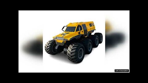 JJRC Q137 8WD 2.4G RC Car Amphibious Remote Control Climbing Off Road Review