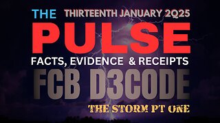 THE PULSE [13 JAN 2025] THE STORM PART ONE - FCB D3CODE