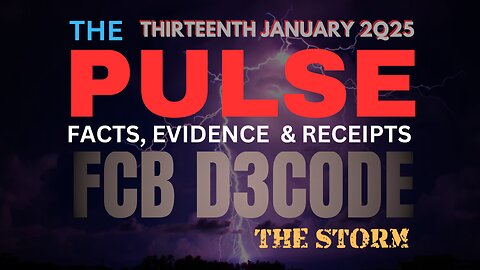 THE PULSE [13 JAN 2025] THE STORM - FCB D3CODE