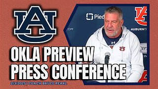 Bruce Pearl Previews Auburn vs Oklahoma | FULL PRESS CONFERENCE