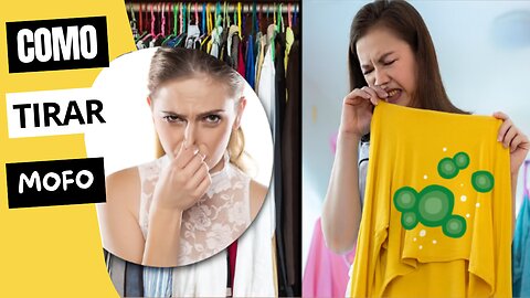 Como Tirar Mofo de Roupa Colorida e Acabar com Cheiro de Mofo do Armário (2 Receitas Caseiras!)