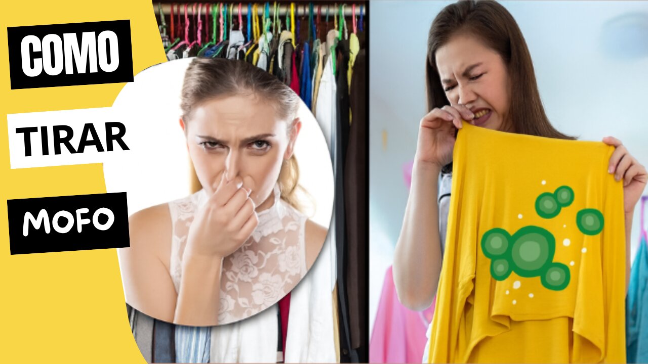 Como Tirar Mofo de Roupa Colorida e Acabar com Cheiro de Mofo do Armário (2 Receitas Caseiras!)