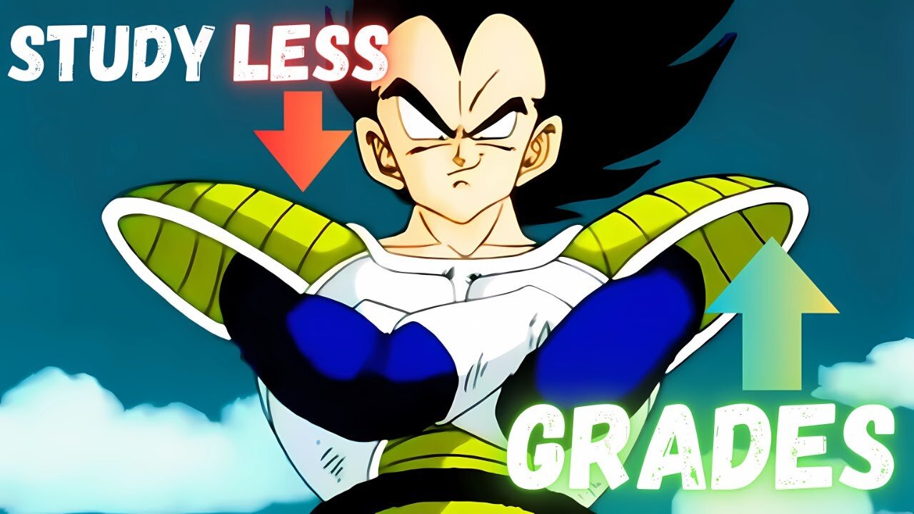 STUDY LESS... And Get TOP GRADES! | Prince Vegeta Motivation