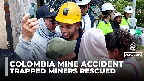 Colombia: 23 miners rescued after 43 hours trapped in collapsed underground gold mine