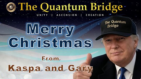 Merry Christmas - from Kaspa and Gary