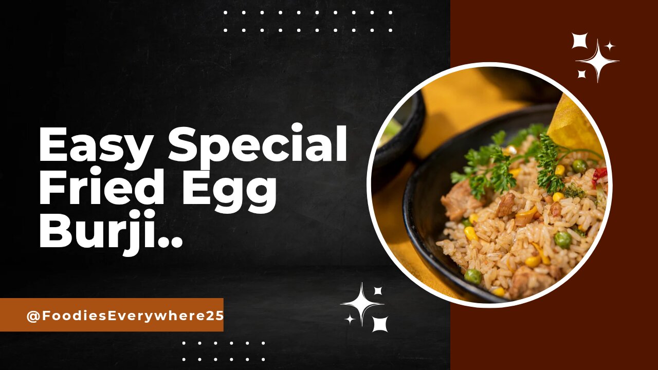 SPECIAL EGG BHURJI