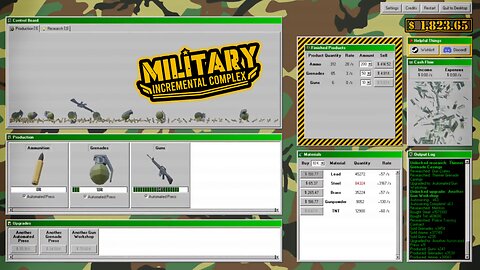 Military Incremental Complex (Idle gameplay)