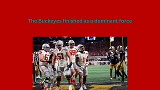 Congratulations to Ohio State on the National Championship