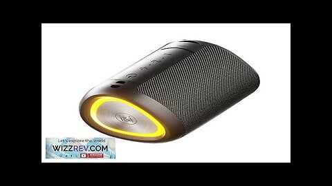 SOAIY S37 bluetooth Speaker 52mm Speaker Deep Bass RGB LIght TWS 1800mAh Review