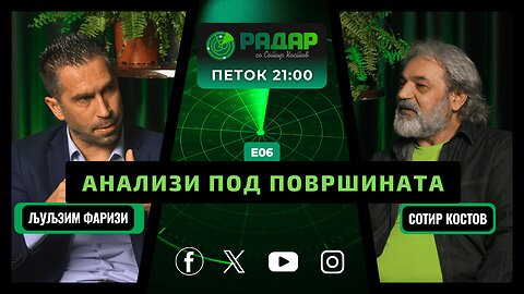 Radar Podcast | Радар Подкаст S01E06, Анализи под површината со Љуљзим Фаризи