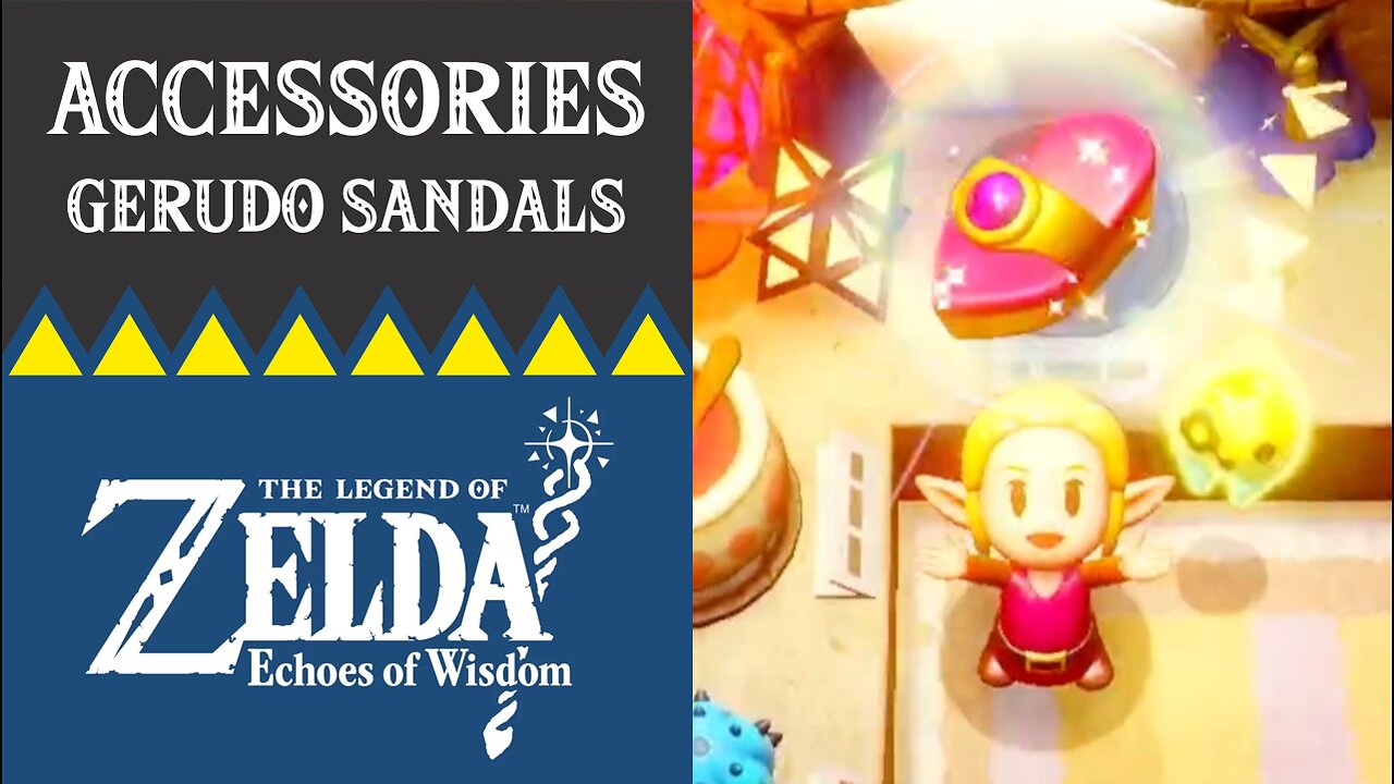 The Legend of Zelda: Echoes of Wisdom | Accessories | Gerudo Sandals